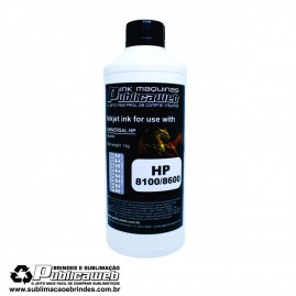 Tinta Preto Corante Para Hp Pro 8100 8600