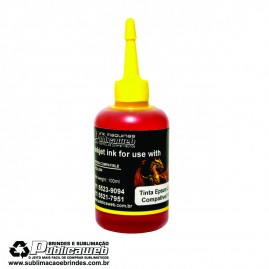 Tinta Epson 100ml na Cor Amarelo Suprema