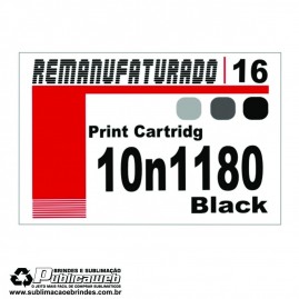 Etiqueta para Cartucho Lexmark 16 10n1180